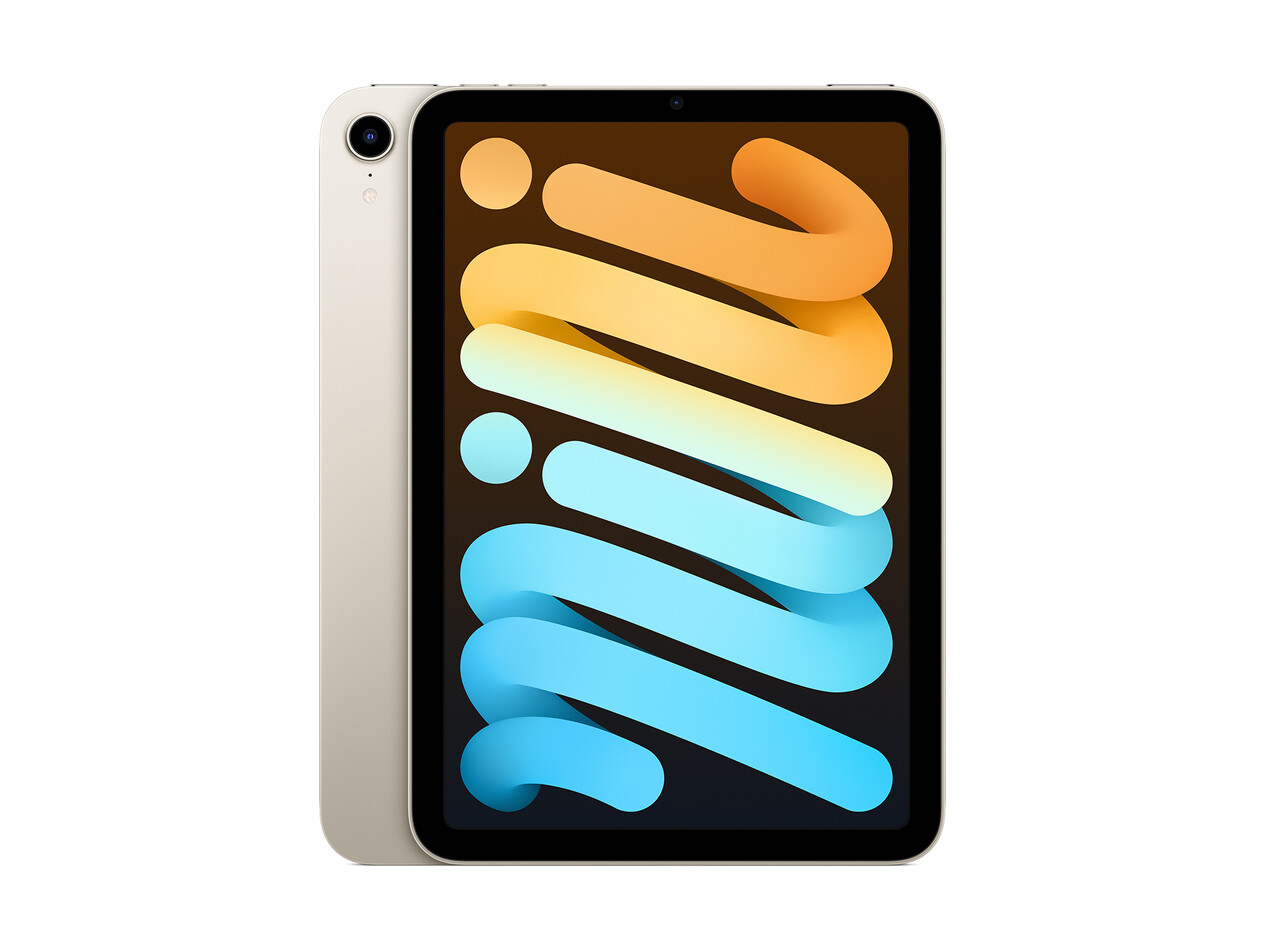 iPad mini Wi-Fi, 64GB mit Retina Display, polarstern, (6.Gen.)