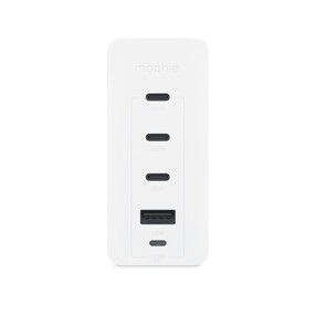 Mophie Speedport 120 4-Port GaN Ladegerät (120 W), weiß