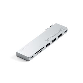 Satechi Type-C Pro Hub Slim, silber