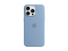 Apple iPhone 15 Pro Max Silikon Case mit MagSafe, winterblau