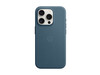 Apple iPhone 15 Pro Feingewebe Case mit MagSafe, pazifikblau