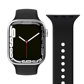 Vonmählen Silikon Loop One für Apple Watch 38/40/41 mm, schwarz