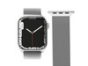 Vonmählen Milanesearmband für Apple Watch 42/44/45/49 mm, silber