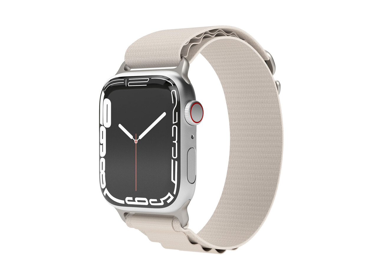 Sie sehen das Produkt Vonmählen Action Loop One für Apple Watch 38/40/41 mm, beige, Produktbild: 01 Vonmählen Action Loop One für Apple Watch 38/40/41 mm, beige
