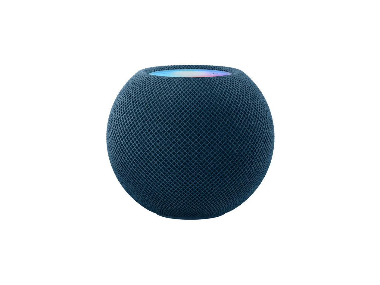 Sie sehen das Produkt HomePod mini, blau, Produktbild: 01 HomePod mini, blau