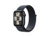 Apple Watch SE GPS + Cellular, Aluminium mitternacht, 40mm mit Sportarmband, tinte