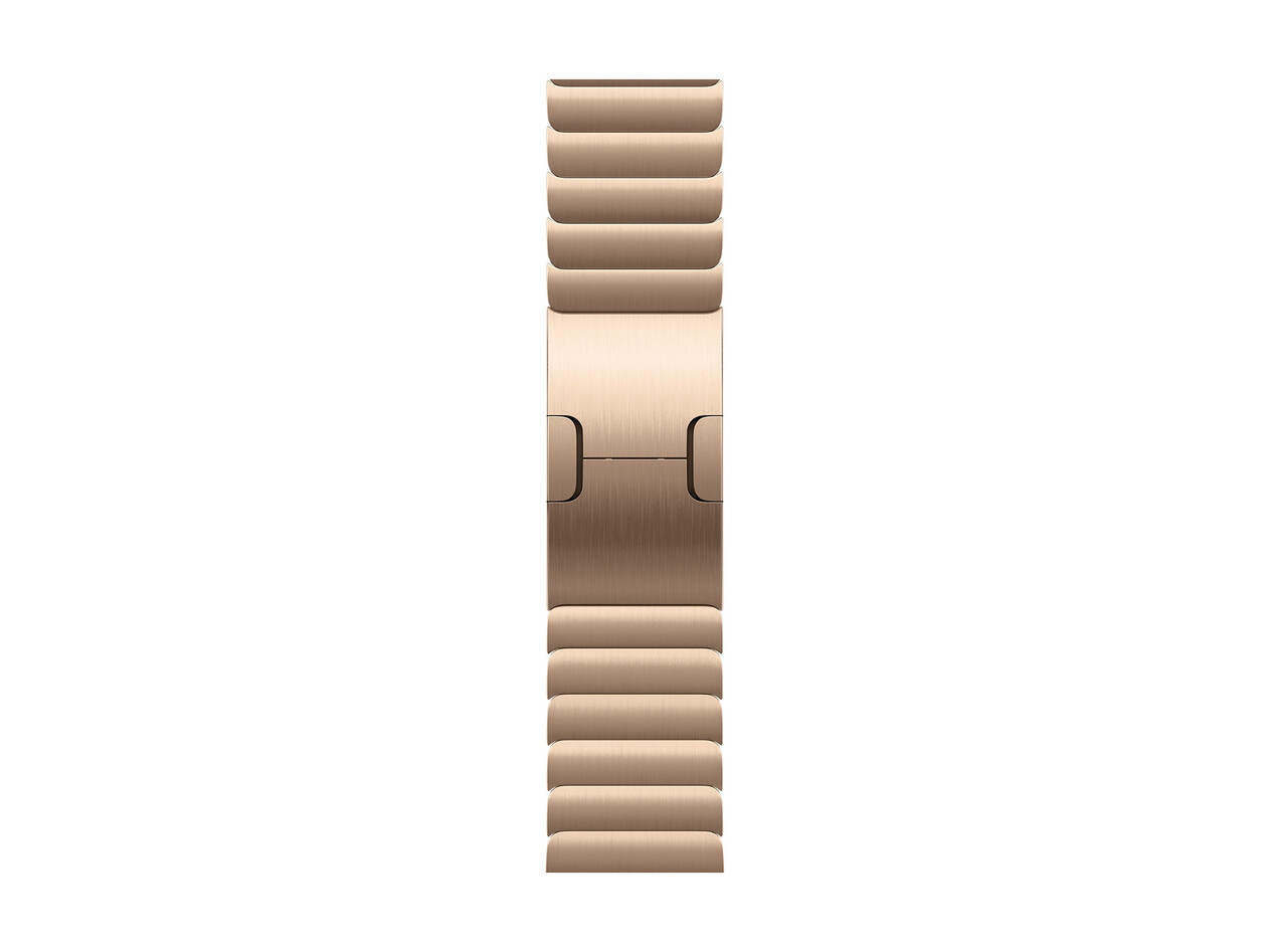 Sie sehen das Produktbild 01 von Apple Watch 42mm Gliederarmband, gold Apple Watch 42mm Gliederarmband, gold