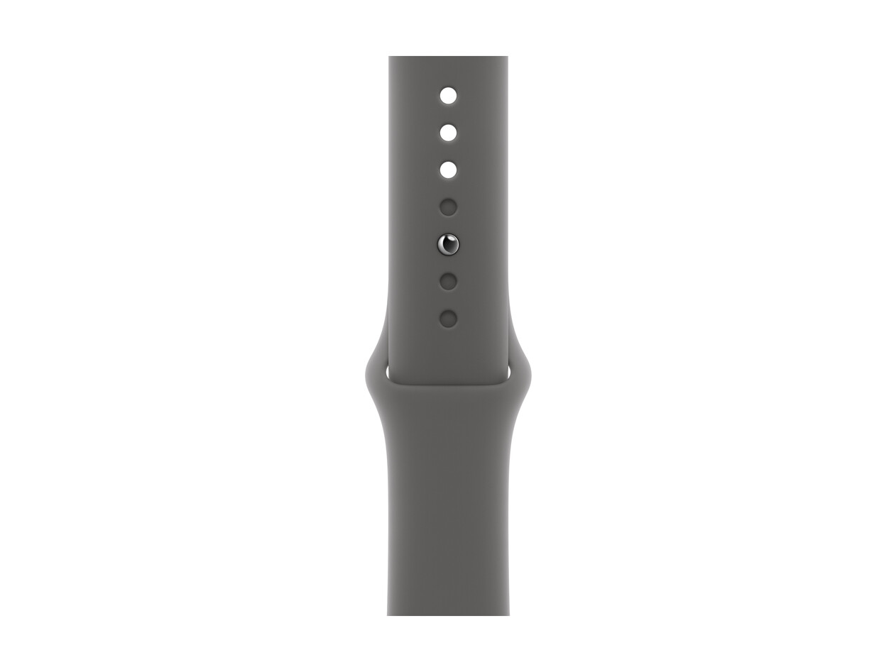 Sie sehen das Produktbild 01 von Apple Watch 40mm Sportarmband, steingrau - S/M Apple Watch 40mm Sportarmband, steingrau - S/M