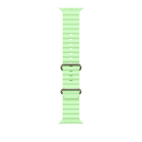 49 mm Ocean Armband Neongrün - Titan Natur